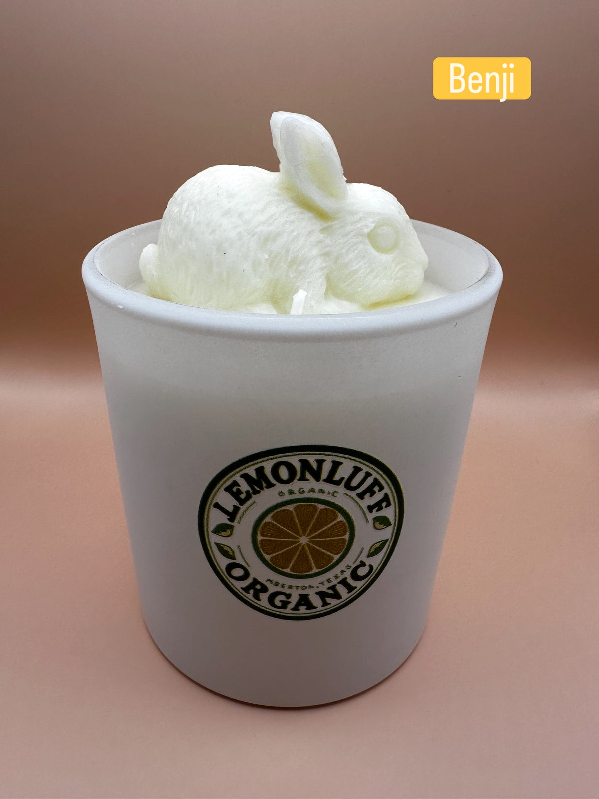 Soy Bunny candle