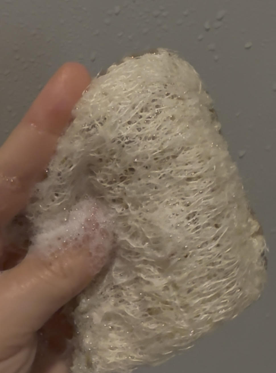 Handmade Luffa Soap Pouch